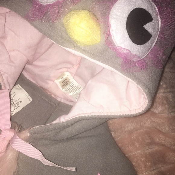 pottery barn kids gray owl costume size 4-6 - Picture 3 of 3